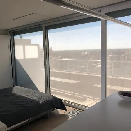 Penthouse Sea-loft Blankenberge, Uniek Zeezicht, Luxeloft Met 40m2 Terras! Apartamento *