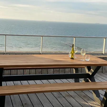 Apartamento Penthouse Sea-loft Blankenberge, Uniek Zeezicht, Luxeloft Met 40m2 Terras!