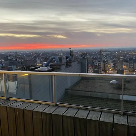 Lejlighed Penthouse Sea-loft Blankenberge, Uniek Zeezicht, Luxeloft Met 40m2 Terras!