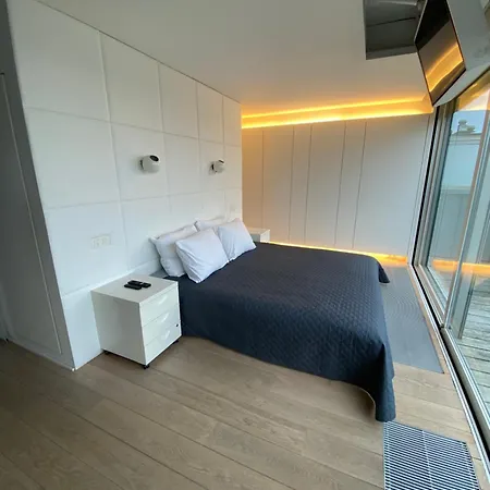 Penthouse Sea-loft Blankenberge, Uniek Zeezicht, Luxeloft Met 40m2 Terras! * 블랑켄베르크