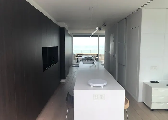 Penthouse Sea-loft Blankenberge, Uniek Zeezicht, Luxeloft Met 40m2 Terras! * Blankenberge