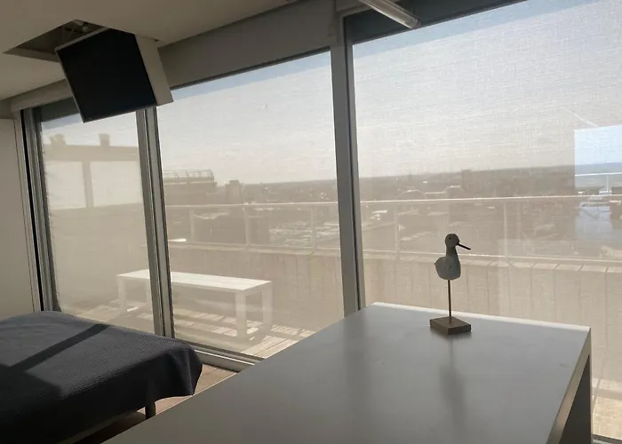 Apartmán Penthouse Sea-loft Blankenberge, Uniek Zeezicht, Luxeloft Met 40m2 Terras! Blankenberge